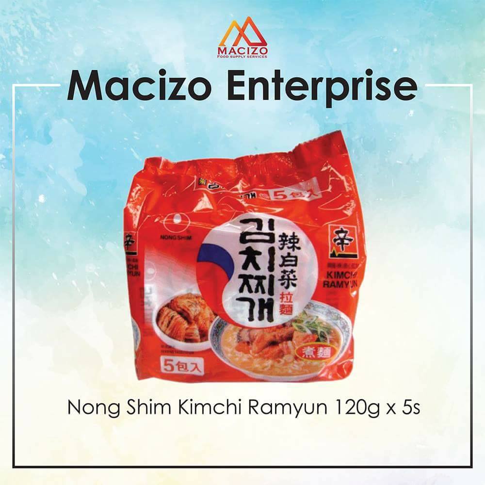 Korea Nong Shim Kimchi Ramyun 120g x... - Macizo Enterprise