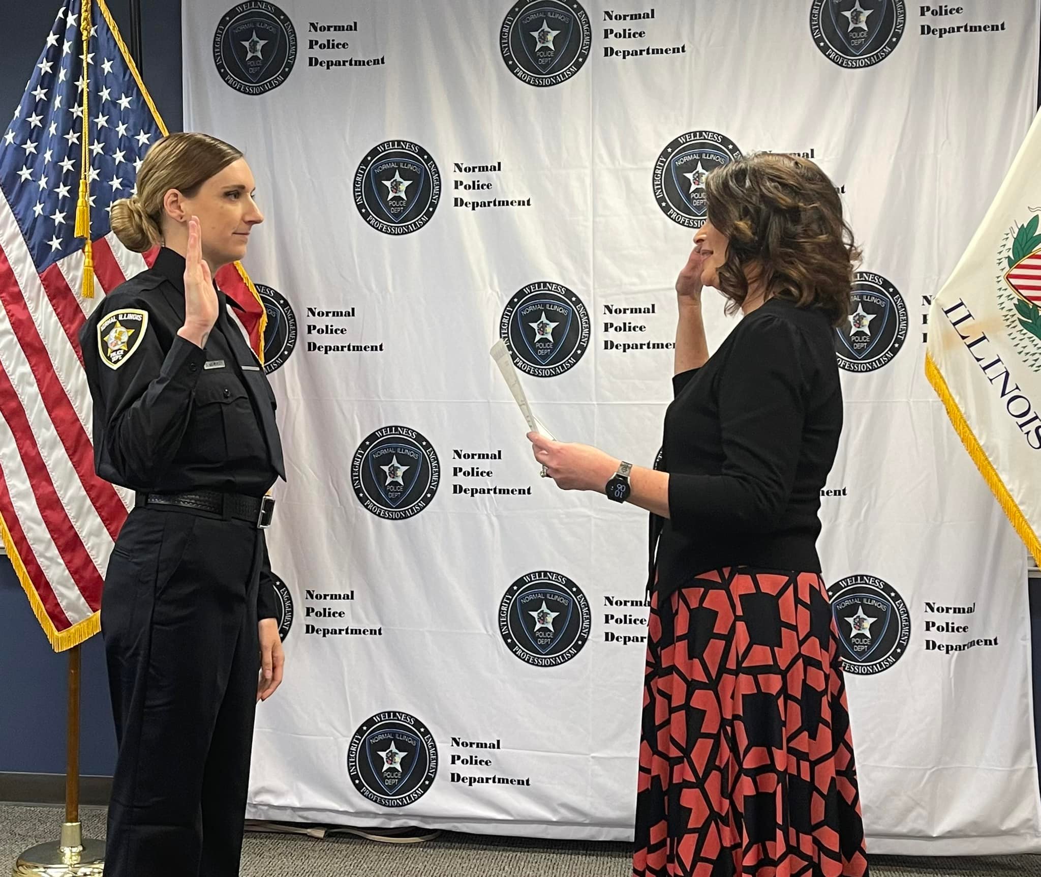 Please join us in welcoming our... - Normal Police Department