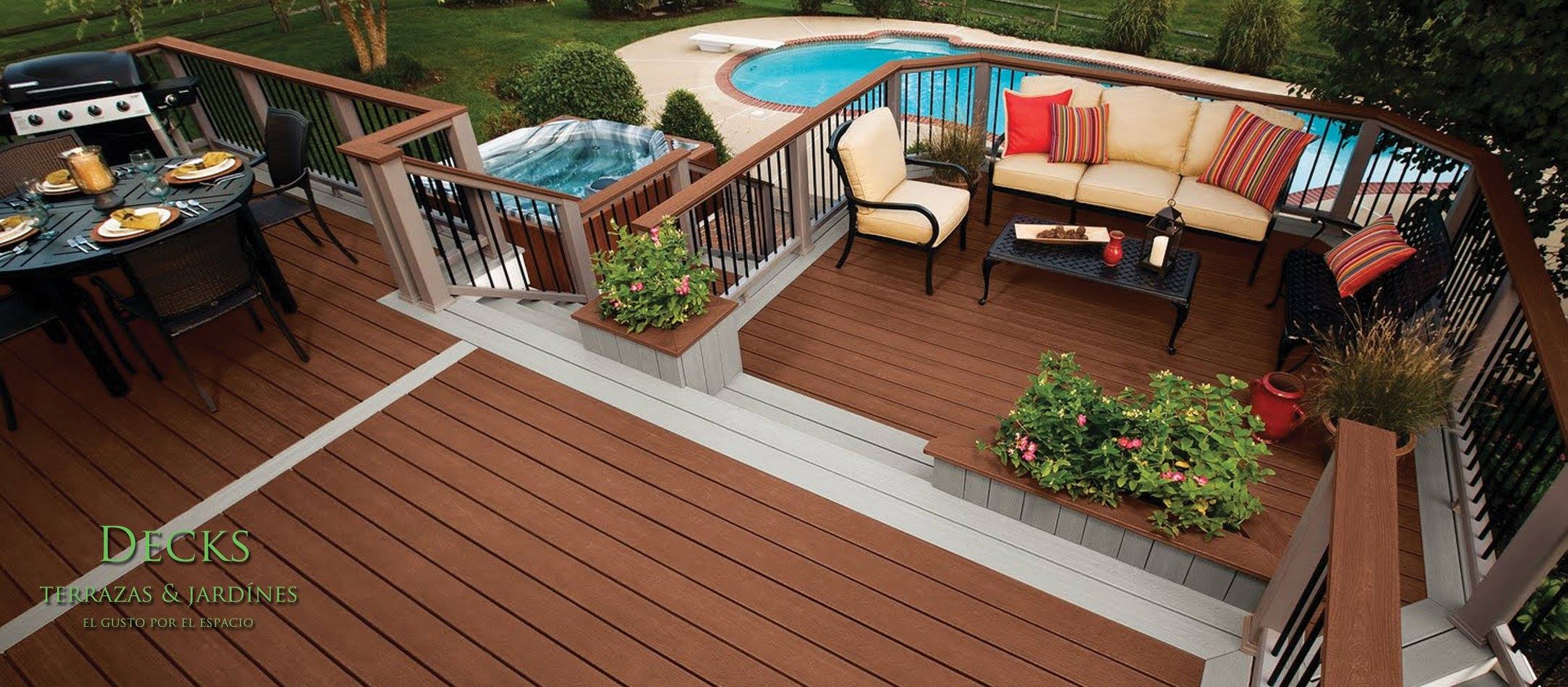 Decks - Estructuras de pergolado en vigas laminadas o de ingeniería ...