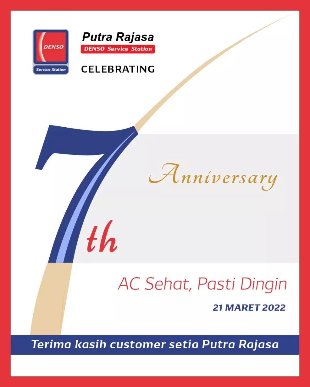 🌟 HUT ke - 7 🌟 Terima Kasih... - Denso Putra Rajasa