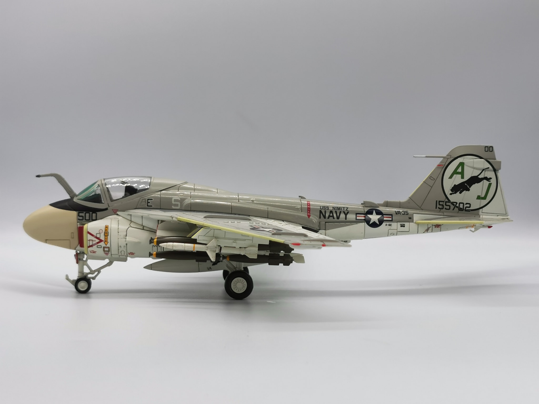 1/72 A-6E Intruder VA-35 “Black Panthers” ✈️🔥 #A6E #Intruder