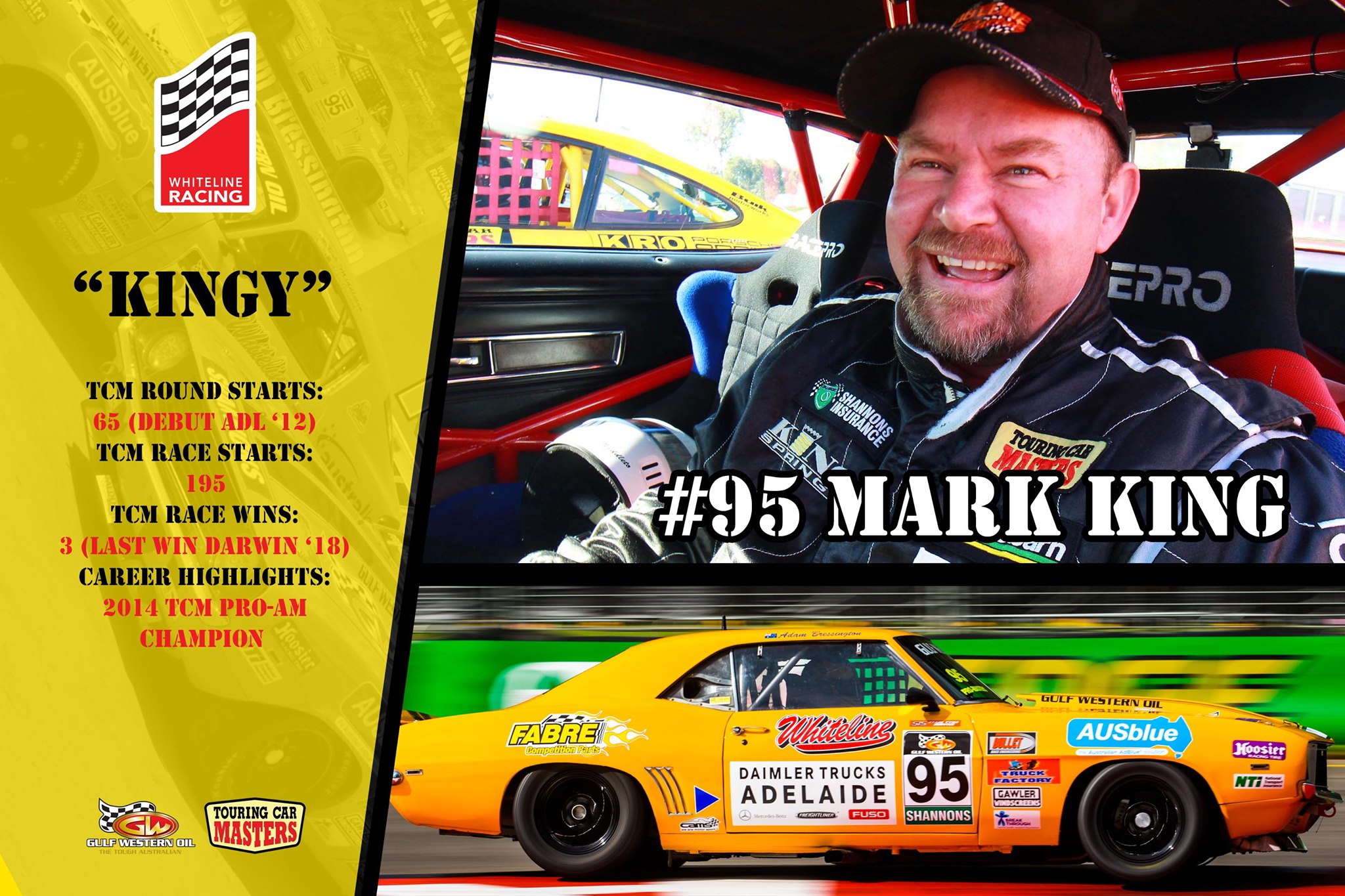 MEET KINGY: He's one of the most... - Whiteline Racing