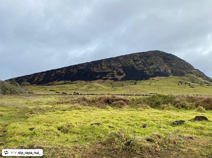 Museo Rapa Nui - El incendio del sector de Rano Raraku nos...