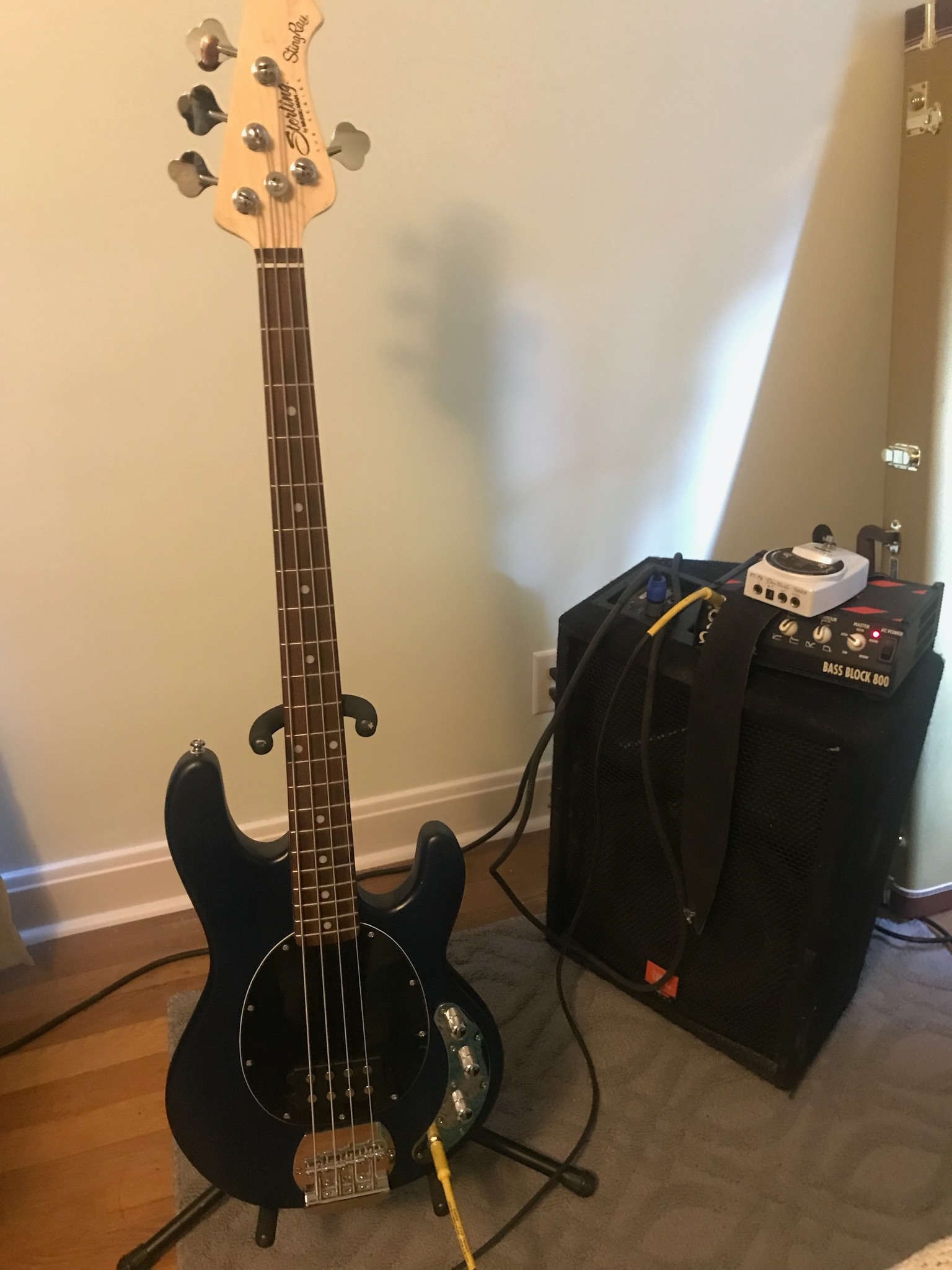 My Sterling Ray 4 SUB, upgraded with Aguilar pickup and preamp