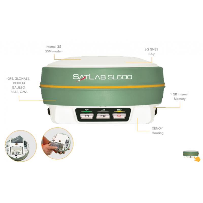 Satlab Thailand - SATLAB GNSS Receiver - SL600 Swedish...