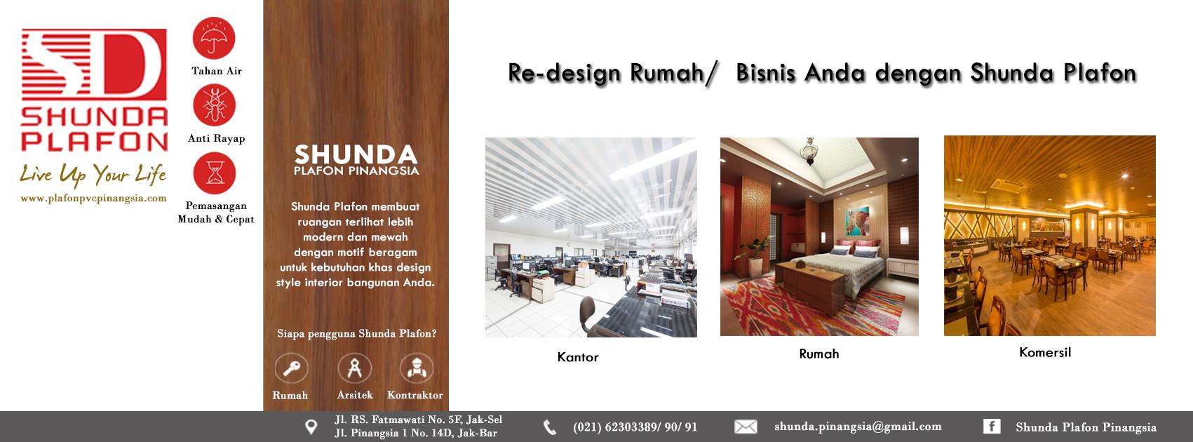 Shunda plafon pinangsia | Jakarta