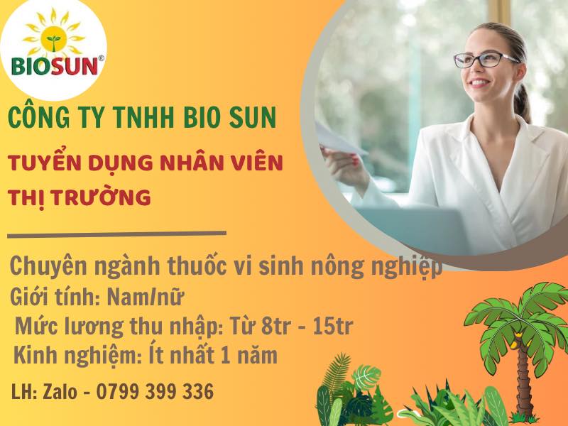Tuyển Dụng Bio Sun
