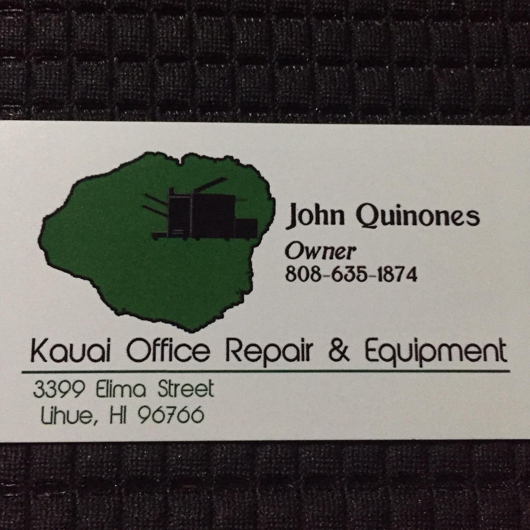 Kauai Office Repair & Equipment Lihue HI
