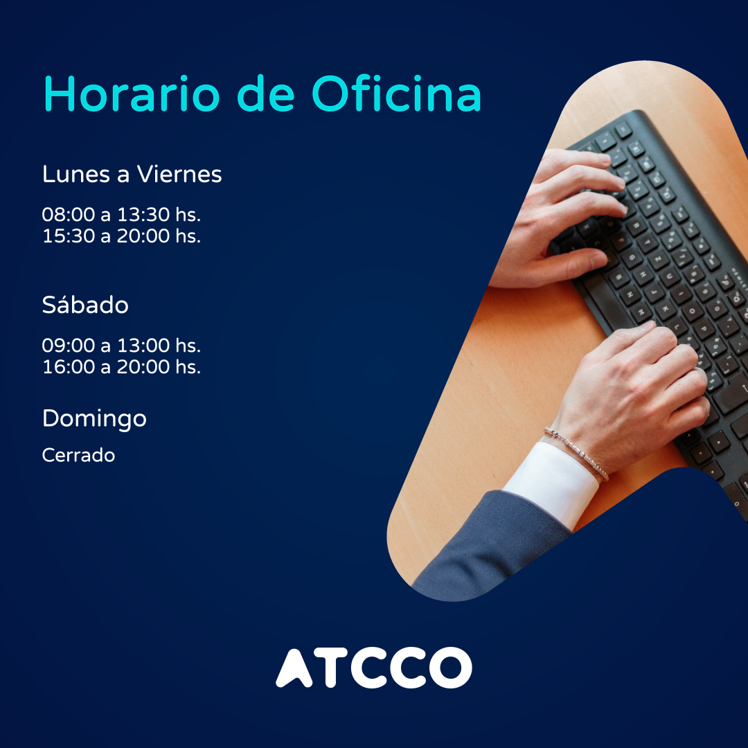 Atcco SRL - Horario de Atención al Público de nuestra...