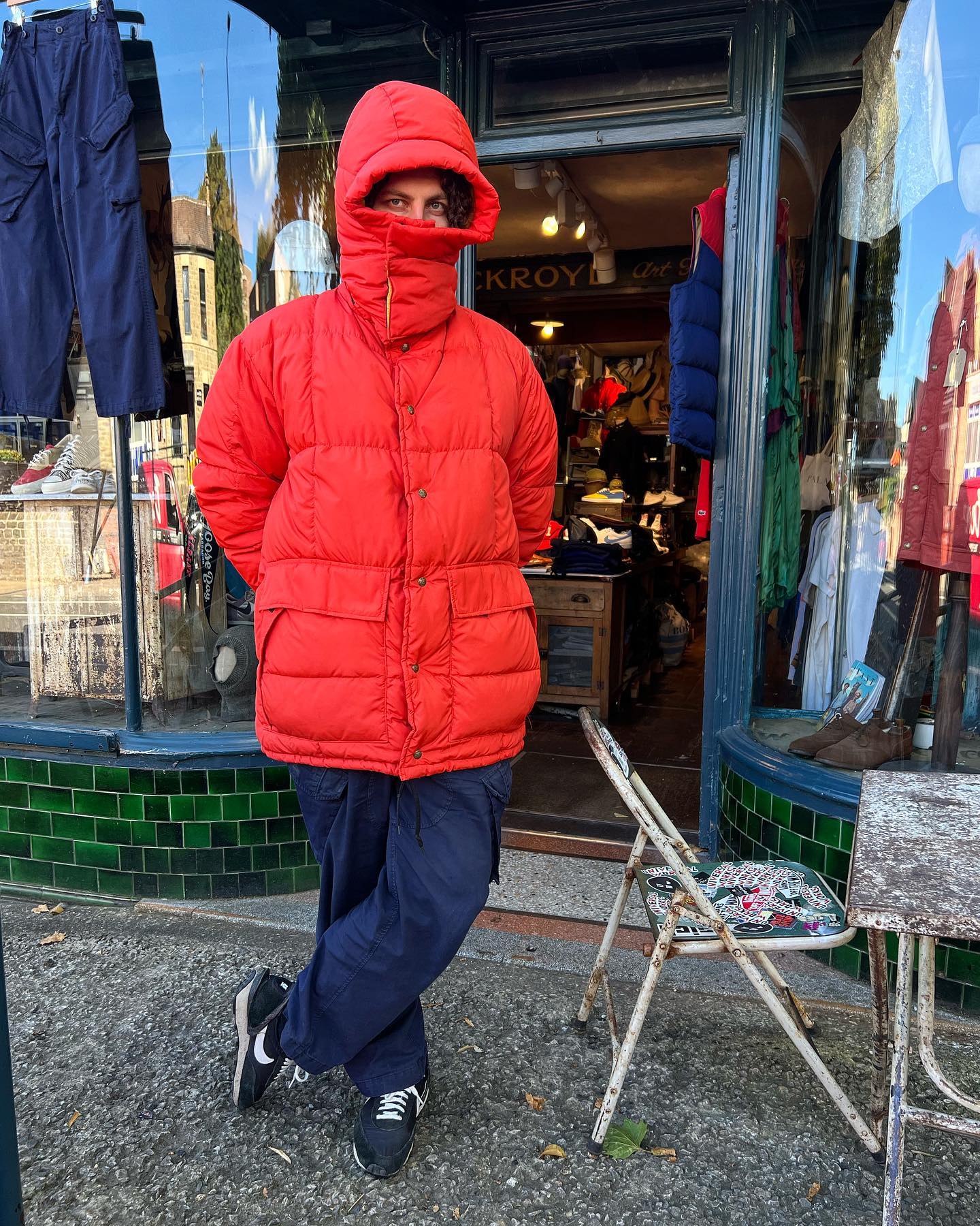 Vintage Eddie Bauer goose-down expedition parka