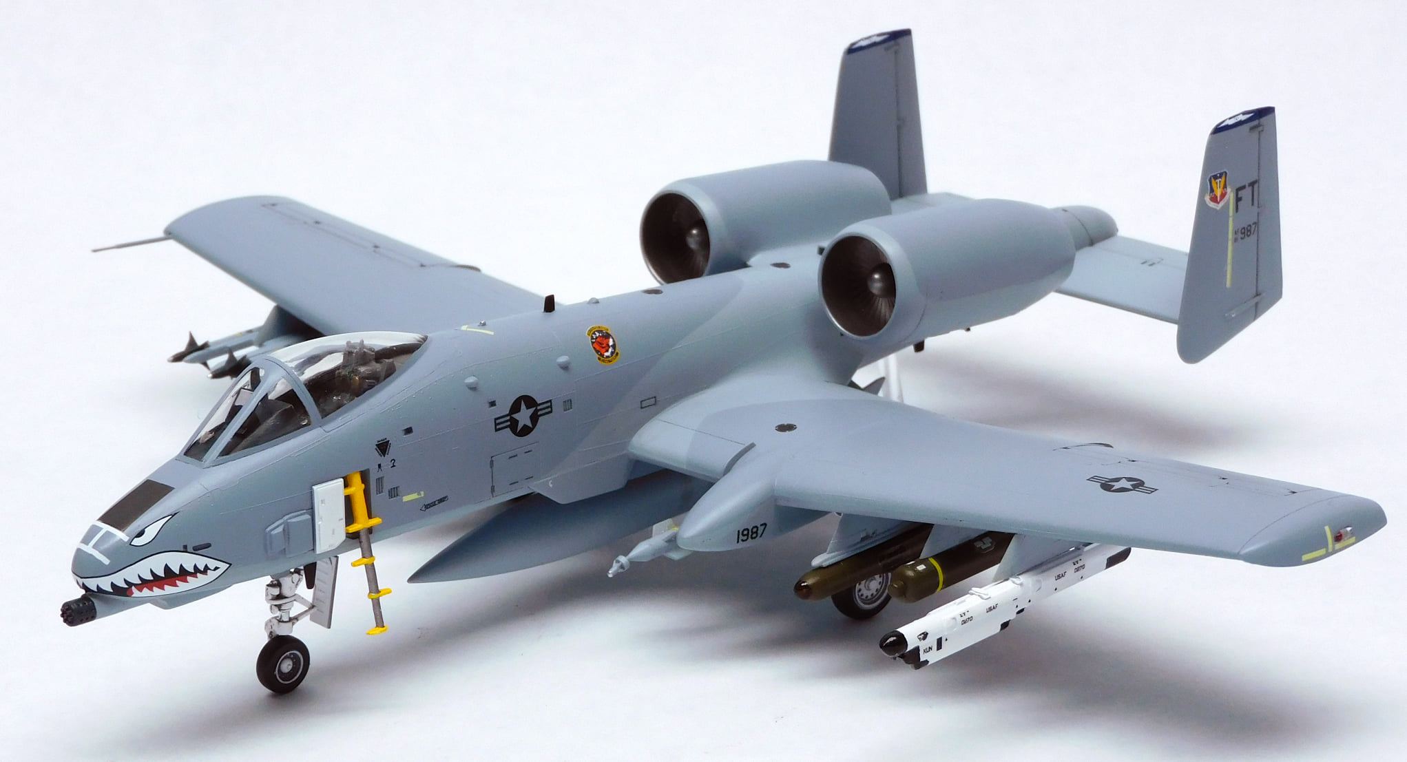 Done with my close air support Aircraft USAF A10A Fairchild
