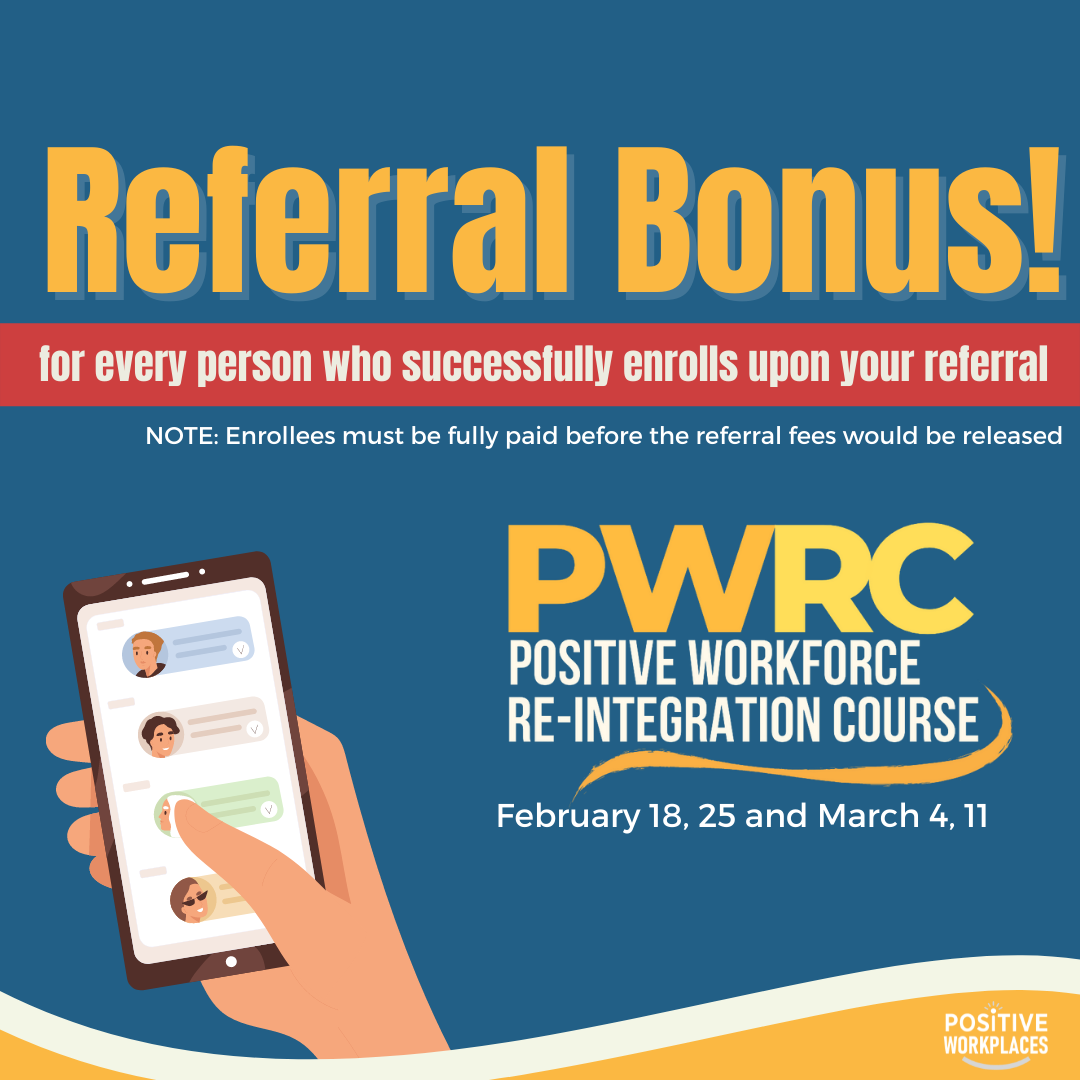 Do you know some people in need or... - Positive Workplaces