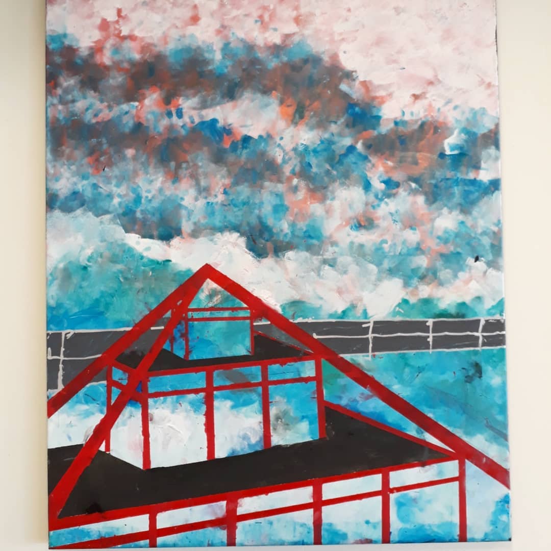 The story behind this painting is one... - SAVE The Point MK