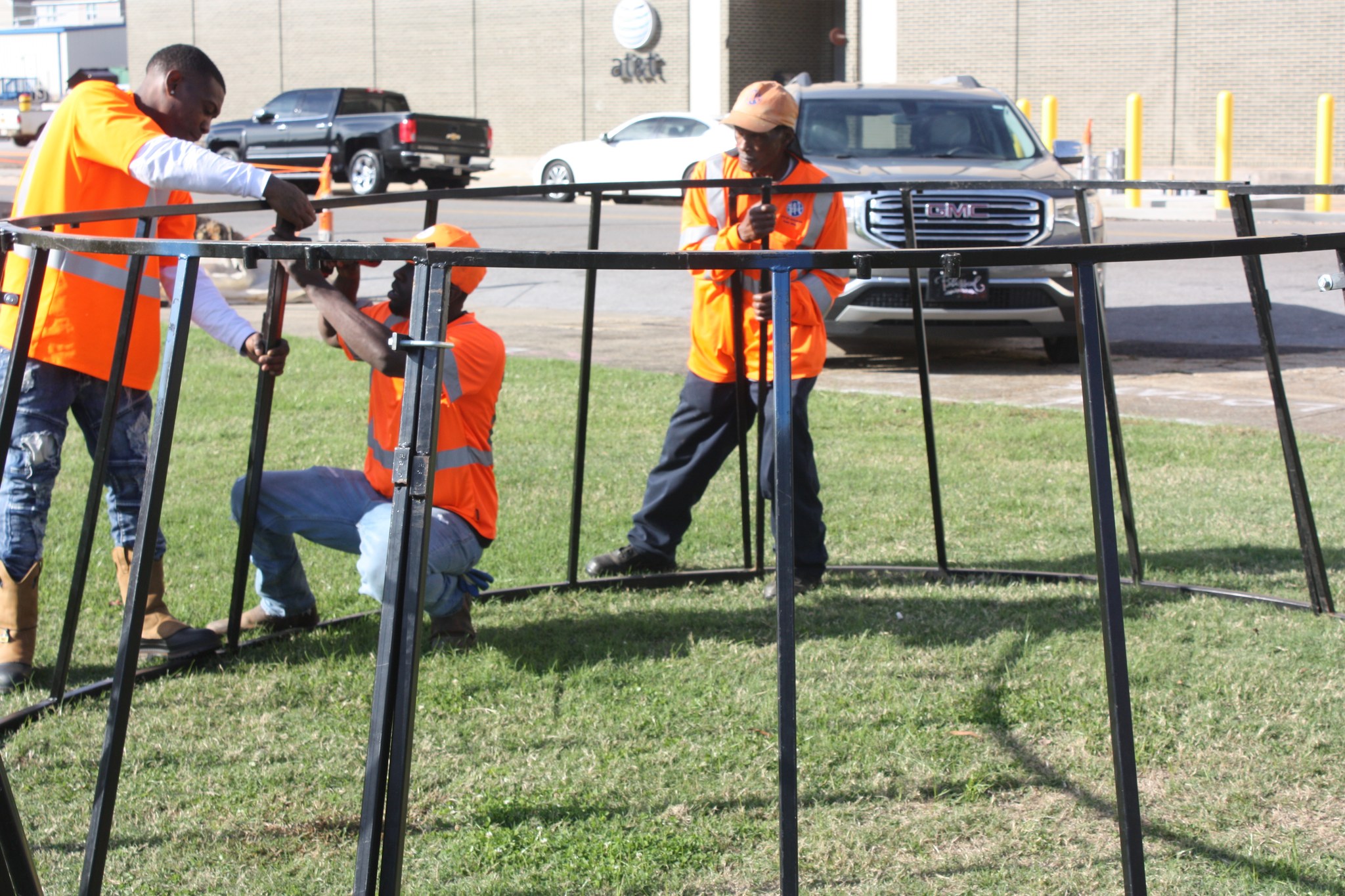City - Oh Christmas tree ... City of Meridian Public Works employees ...