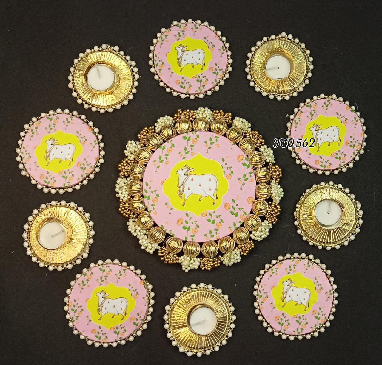 Pichwai Rangoli Pastel Colours... - An Auspicious Thread | Facebook