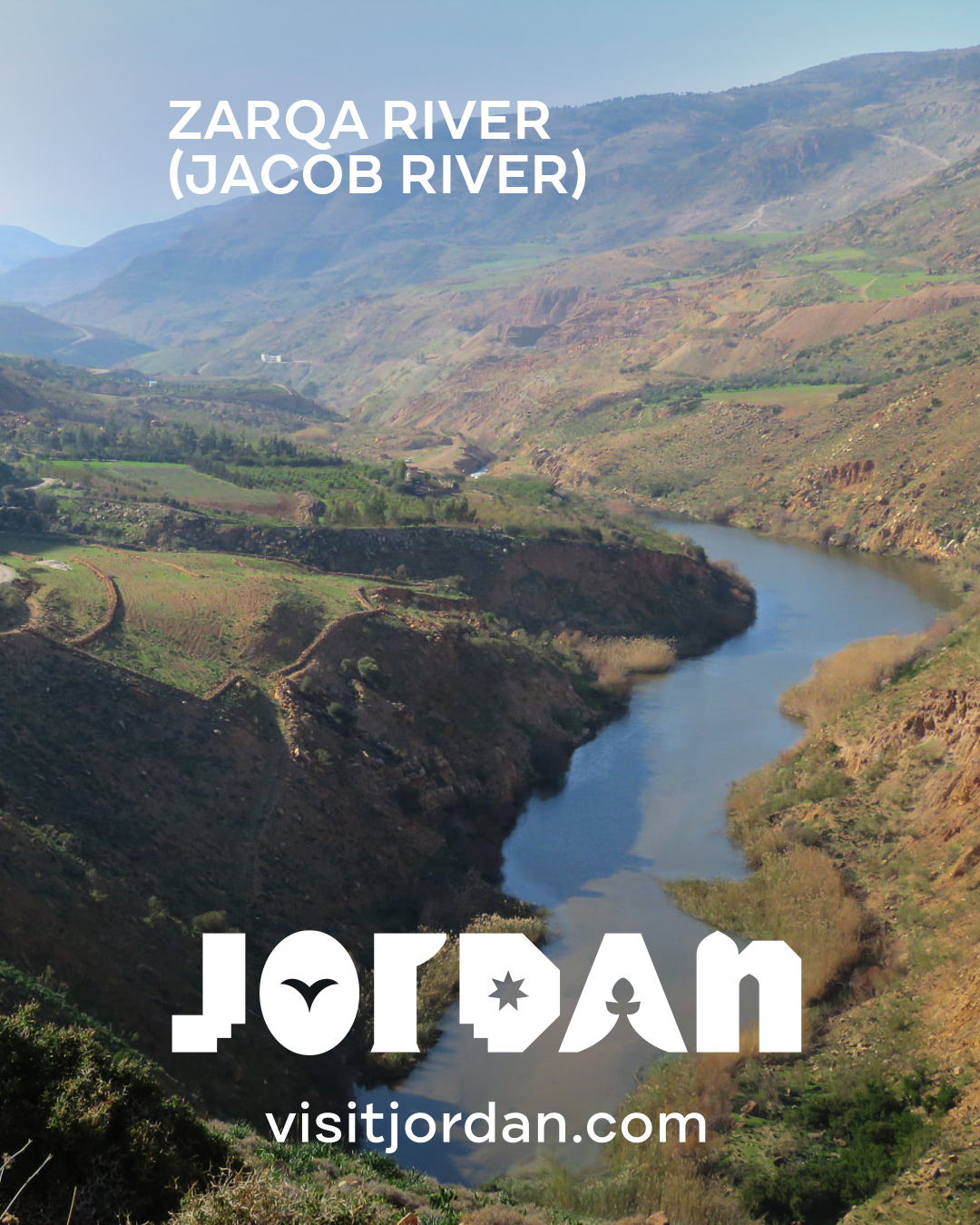 The Zarqa River, known... - Visit Jordan - Faith Tourism