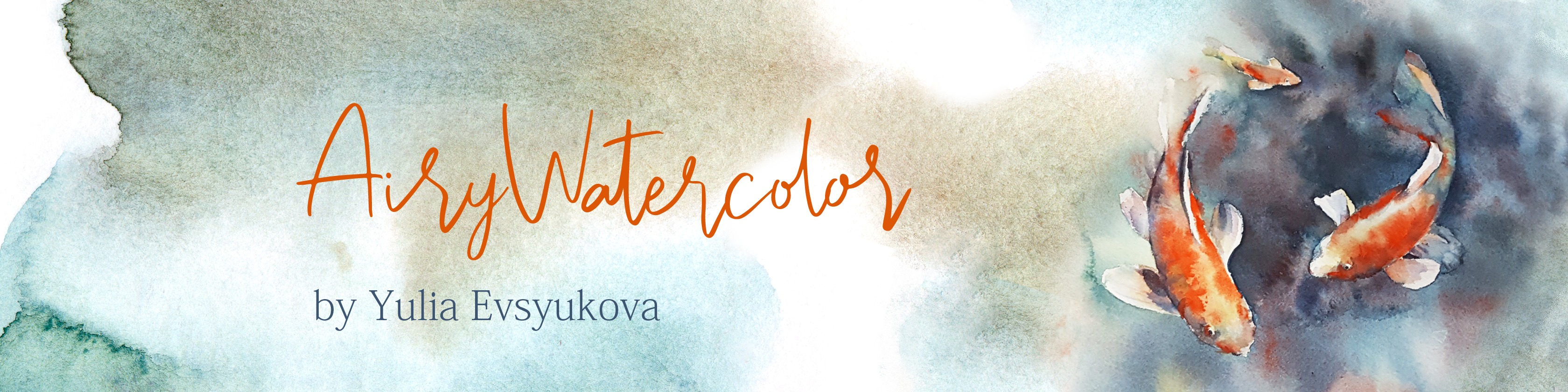 Airy Watercolor by Yulia Evsyukova