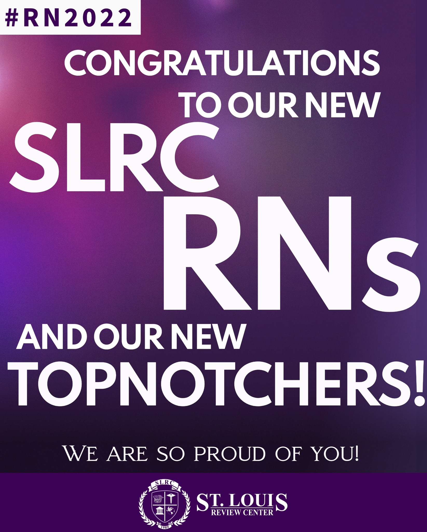 CONGRATULATIONS TO OUR... - St. Louis Review Center Manila