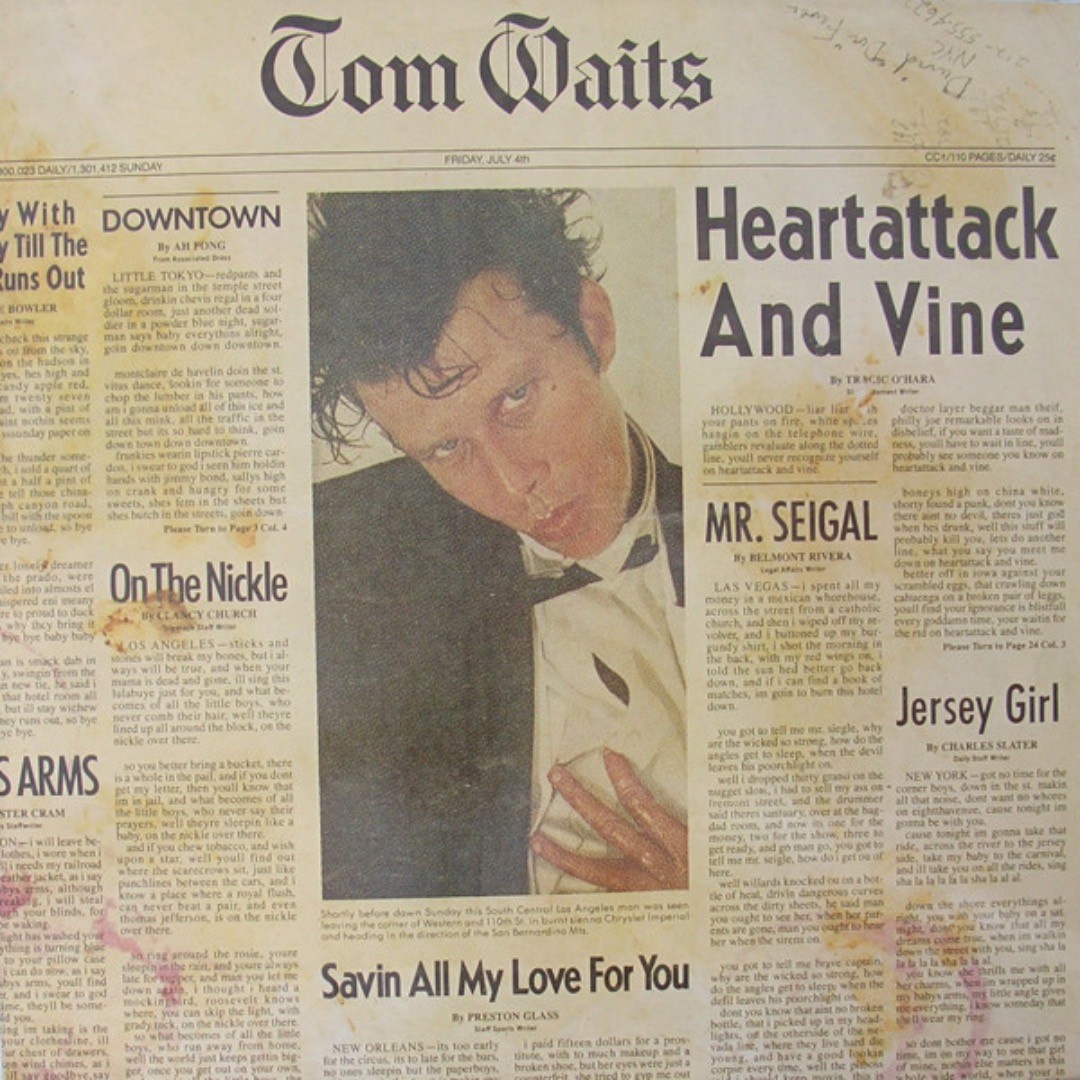 Tom Waits released 'Heartattack and Vine' 46 years ago on
