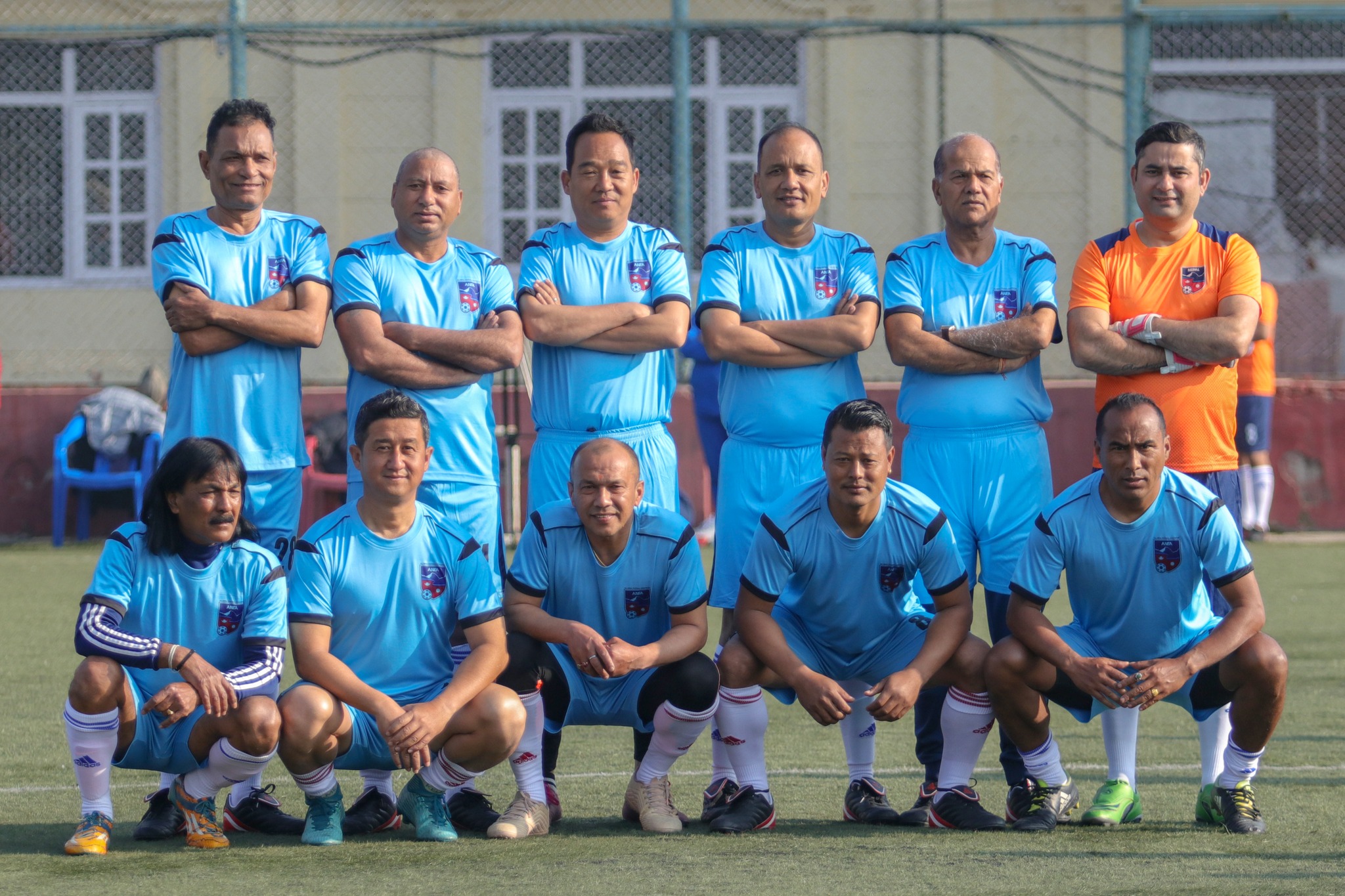 A friendly football... - All Nepal Football Association-ANFA