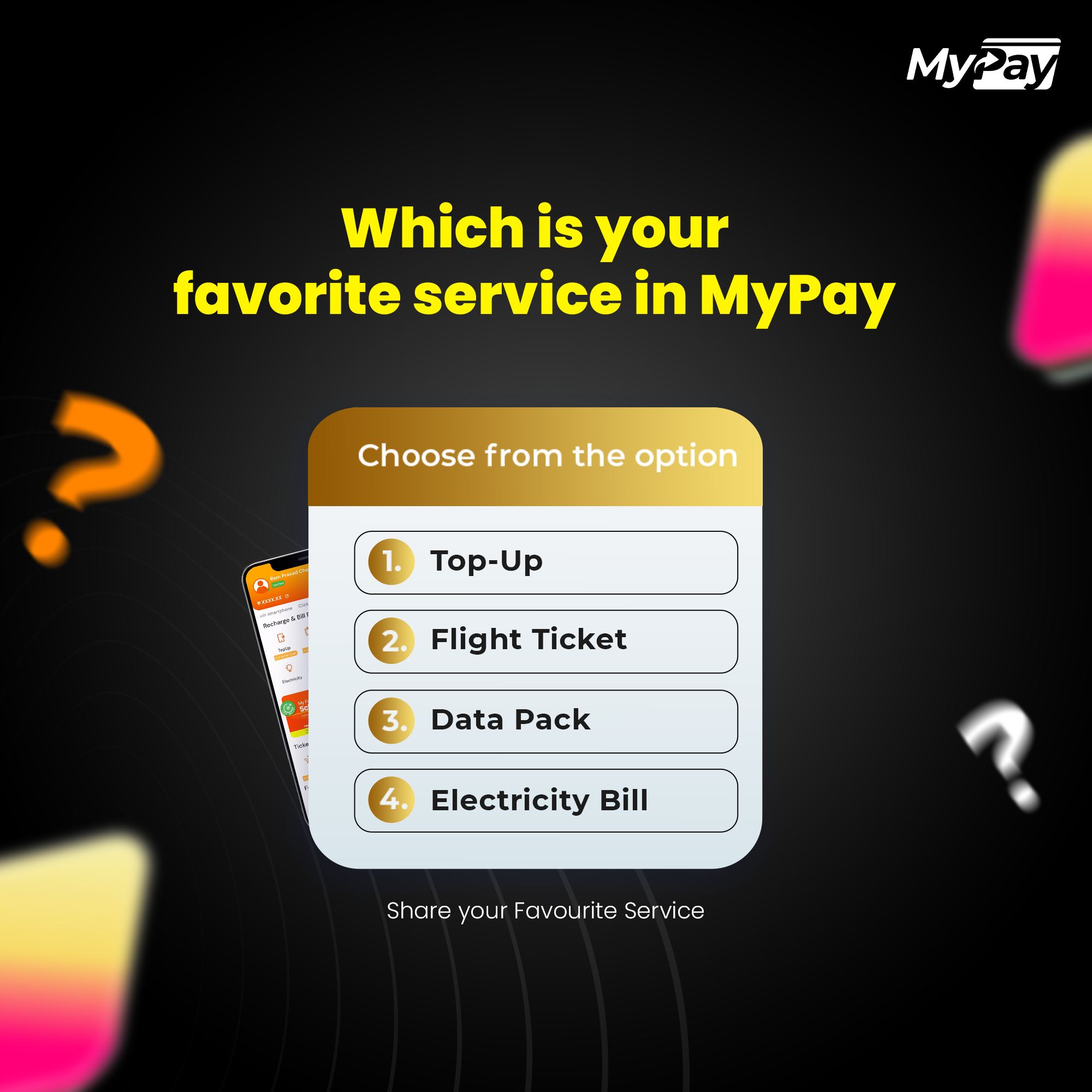 MyPay - 🌟🎉 MyPay Fan Favorites! 🌟🎉 Vote for your favorite...