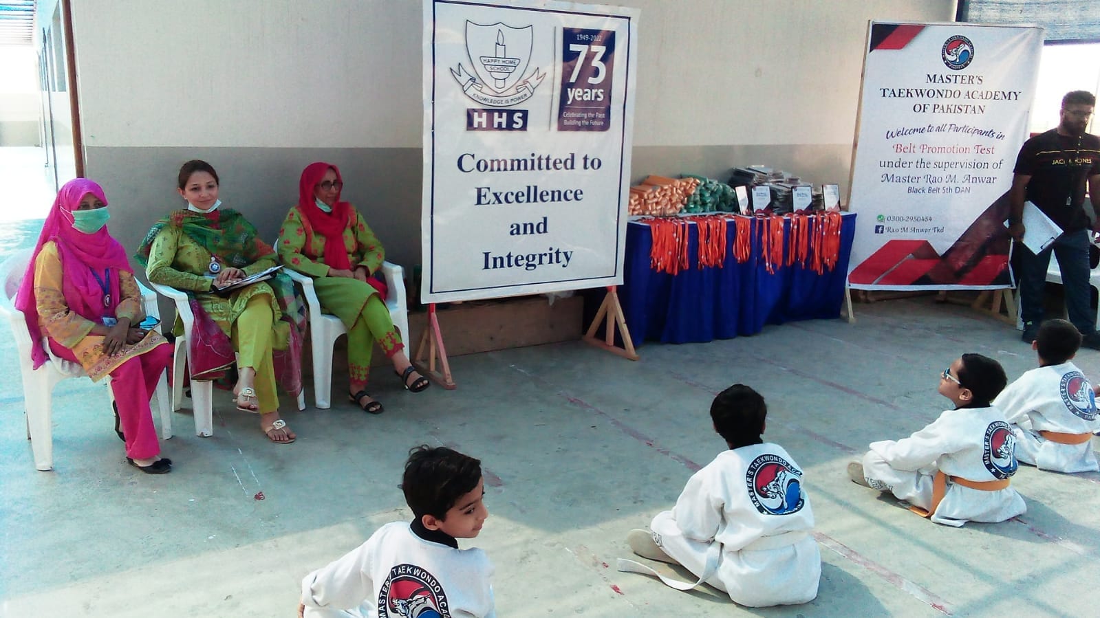 Taekwondo Belt Promotion Ceremony was... - HHS O Level School