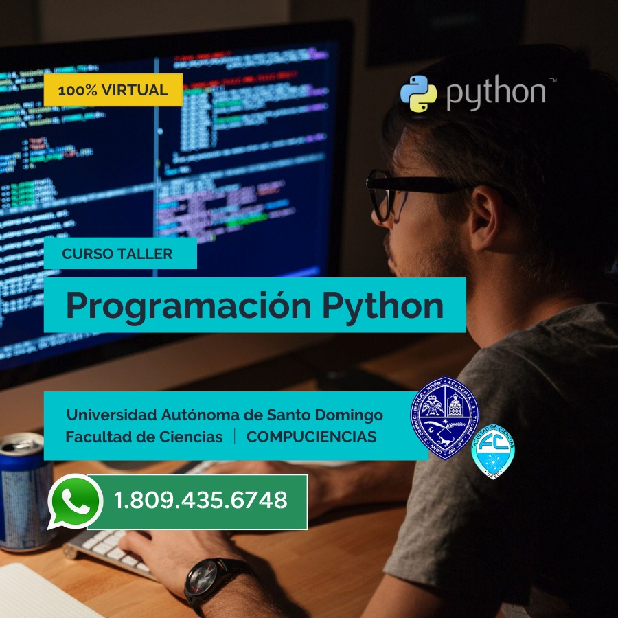 Programación Python. Nivel I... - Facultad de Ciencias UASD