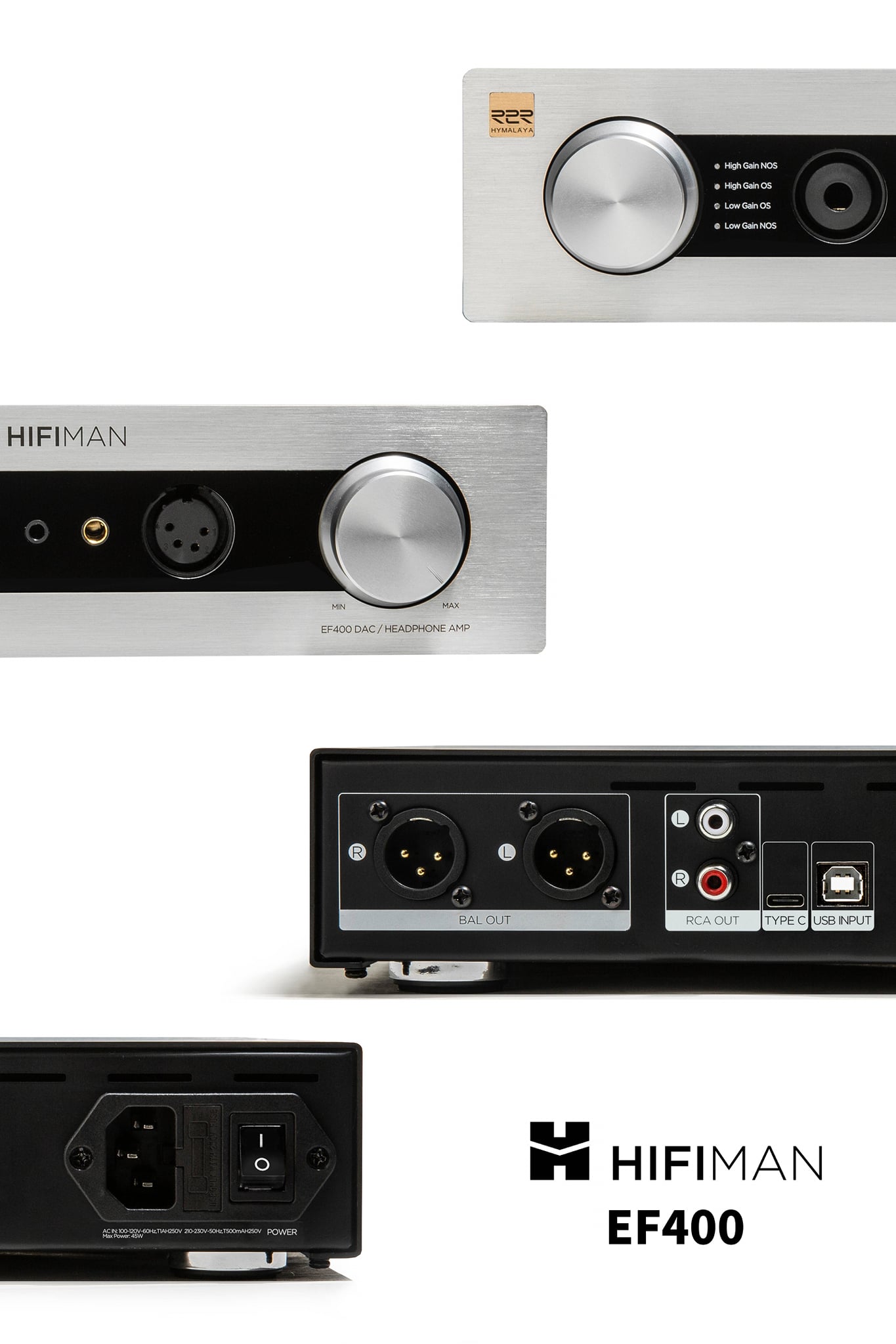 Hifiman EF400 amp and DAC with Himalaya R2R technology