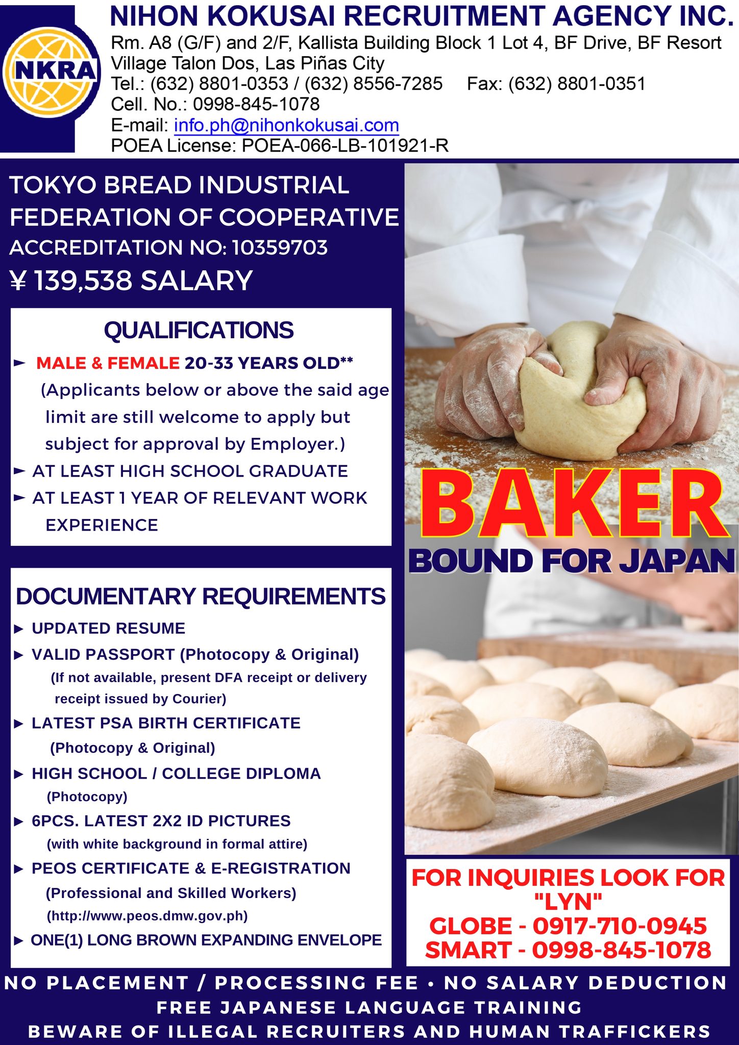 NKRA - Nihon Kokusai Recruitment Agency Incorporated