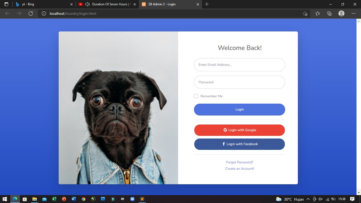 CSS HTML Indonesia | bagaimana cara mengganti BG login di template ...