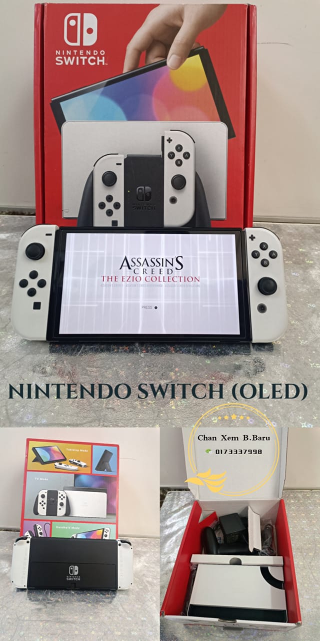 Kedai - 🎮 NINTENDO SWITCH (OLED MODEL) 🎮 → Original → Screen Size 7 ...