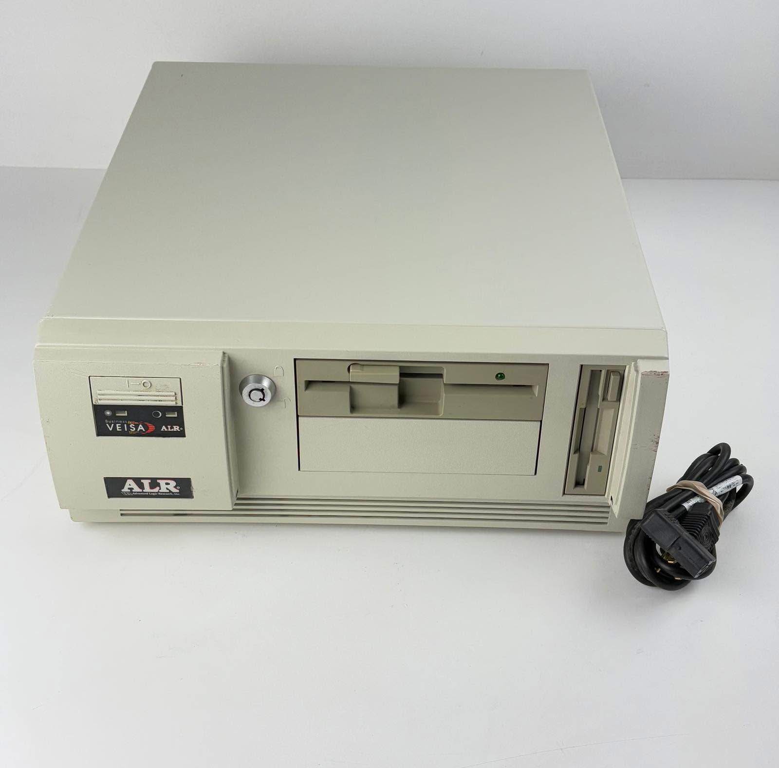 Vtg 1990 Desktop PC ALR 110 VEISA 386/33 640K Extended Ram w/ HDD Retro ...