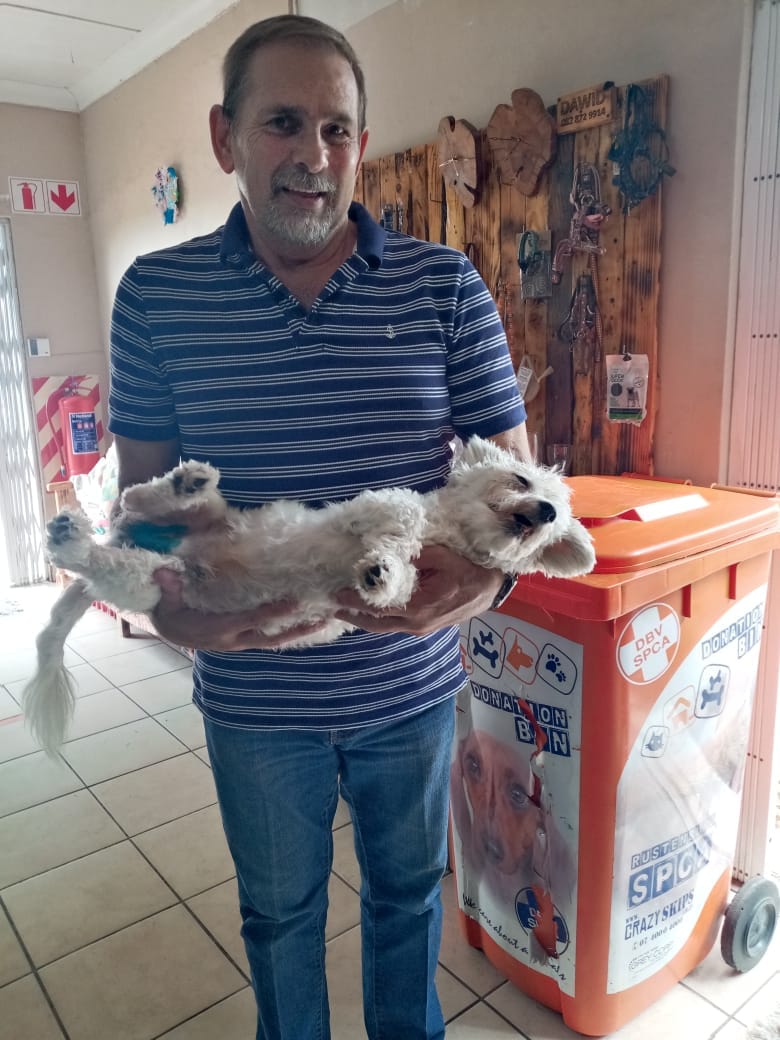 SPCA Rustenburg - Teddy!! Teddy!! He waited so long for...
