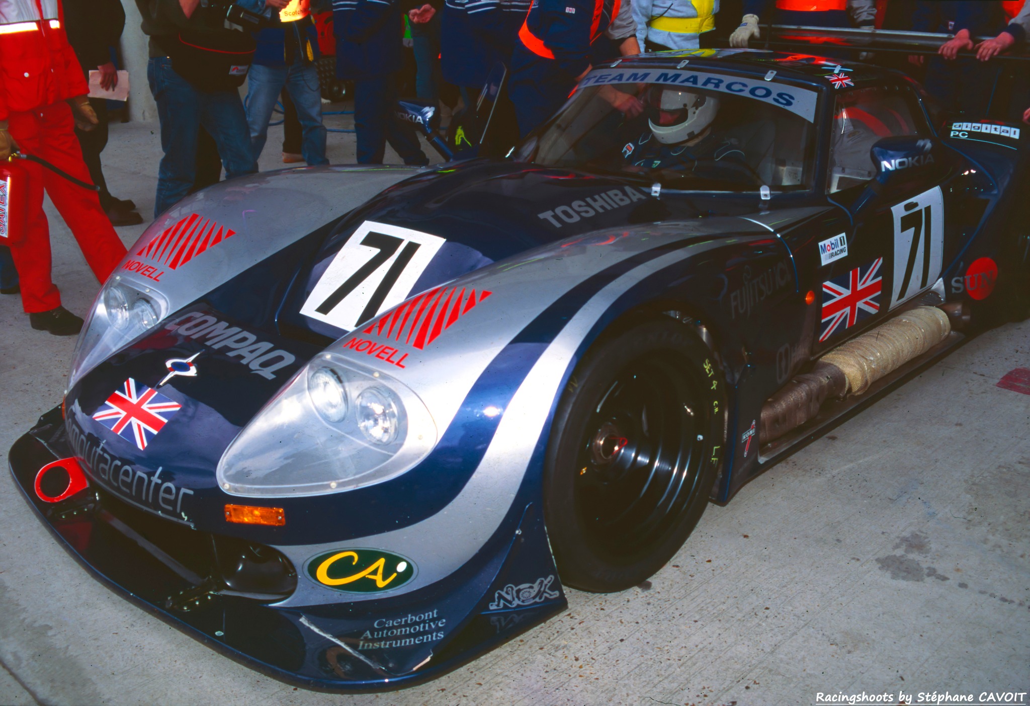 Racingshoots - Le Mans 1995. Team Marcos Racing. 😉...