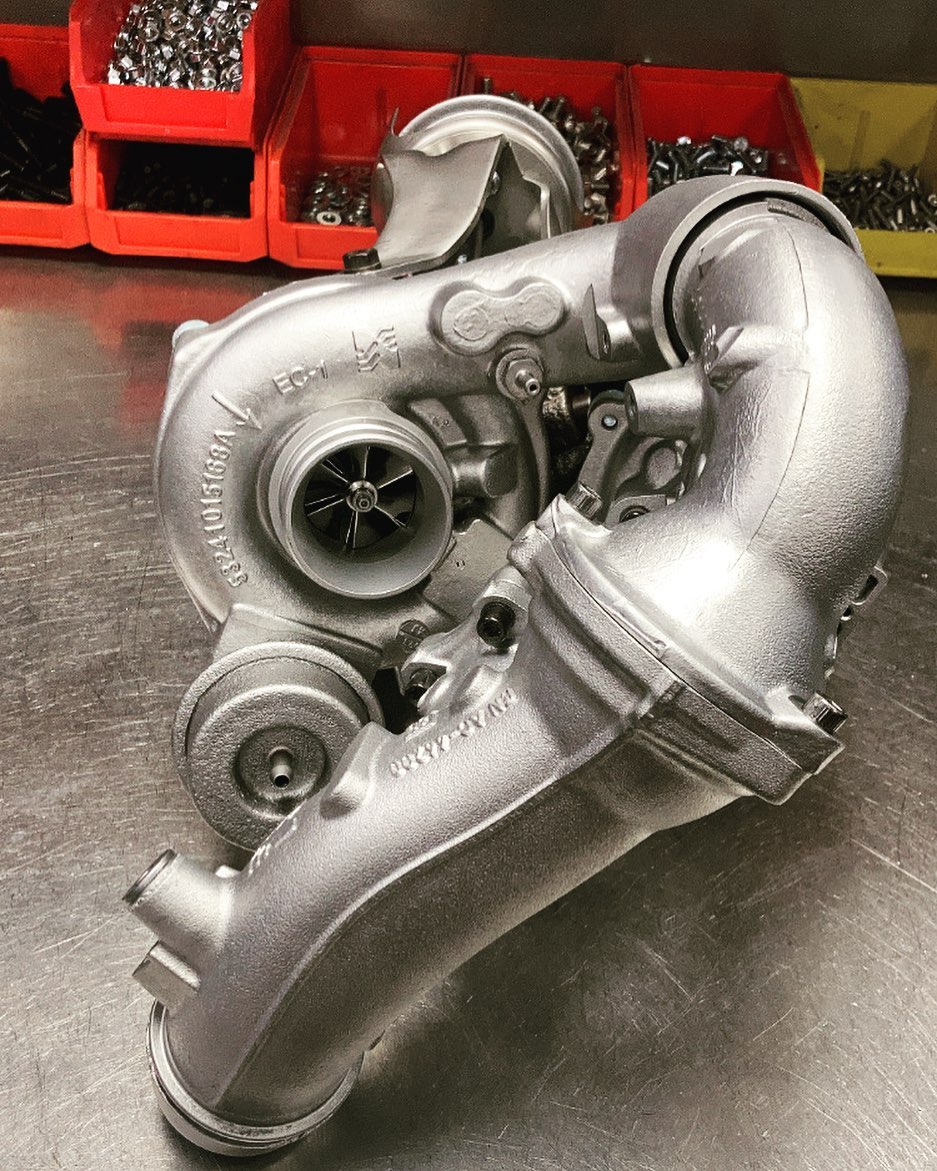 Essex Turbos - Mercedes sprinter 313 2.2CDI Biturbo setup...