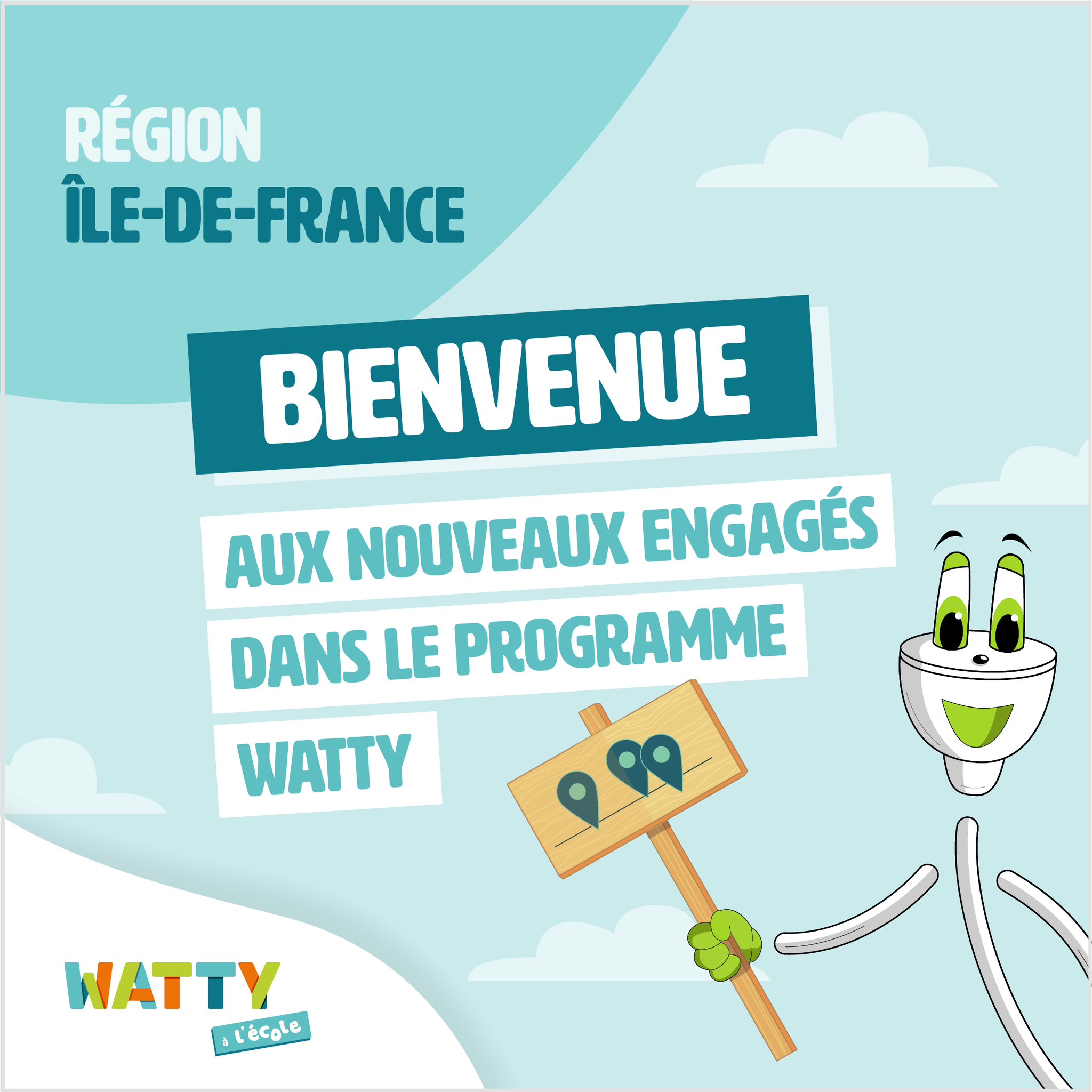 Watty - Félicitations aux 3 collectivités de la Région...