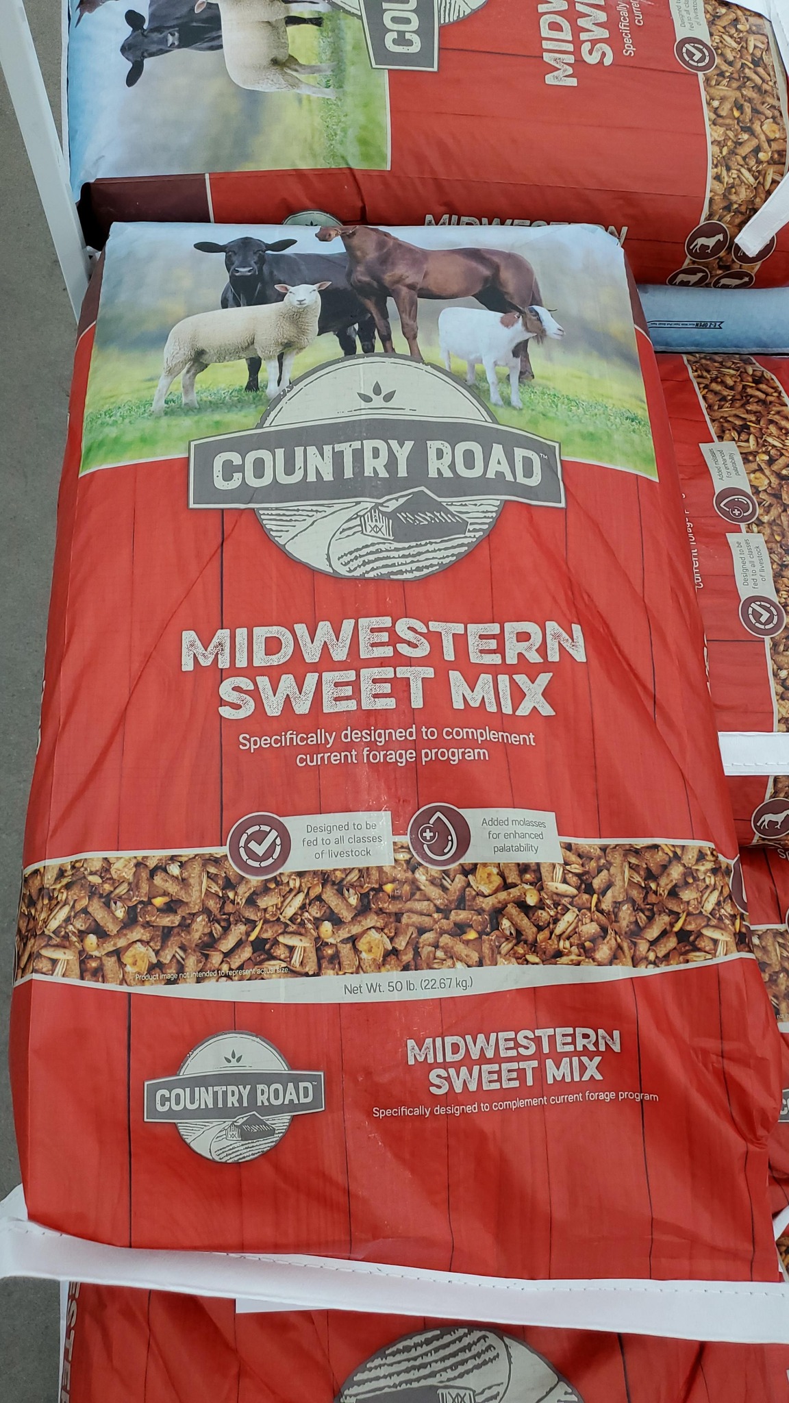 Our 50 lb bags of Country Road... - Rural King Supply