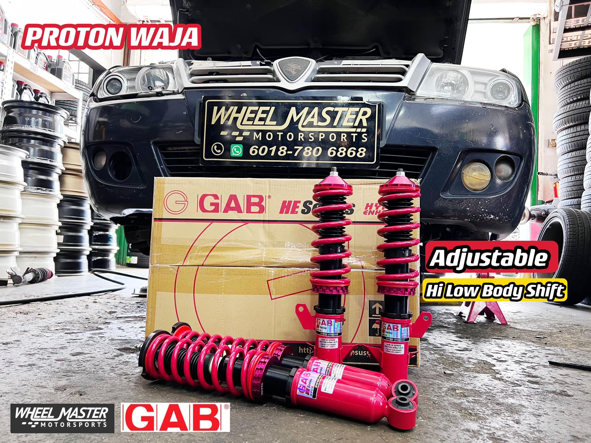GAB ADJUSTABLE... - Wheel Master Tyre Motorsport Johor Bahru | Facebook