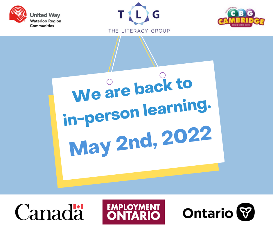 On May 2nd, 2022, TLG will be... - The Literacy Group