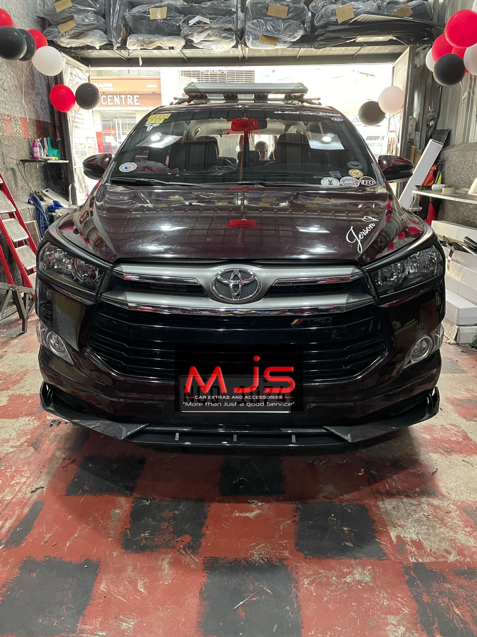 Toyota Innova Project Front Chin... - MJS CAR ACCESSORIES | Facebook