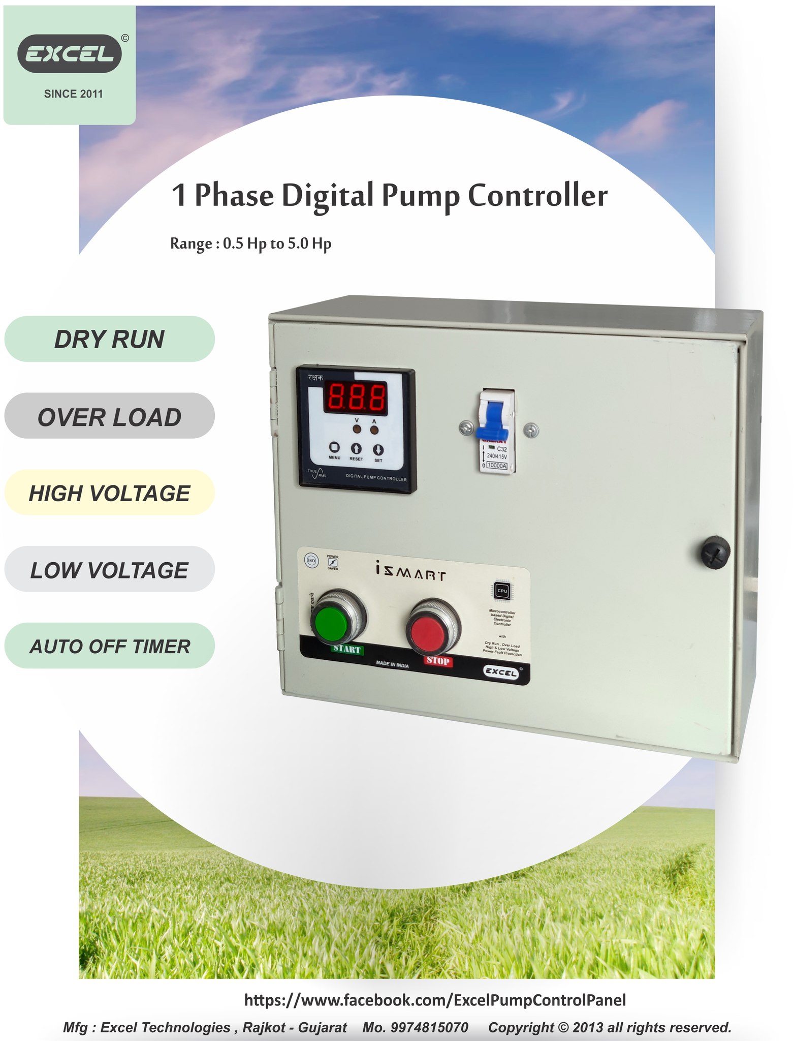 iSMART 1 Phase Digital Controller... - Excel Technologies