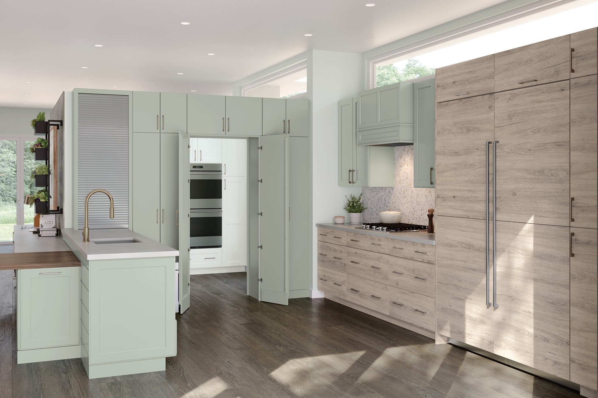 The covert kitchen is the new... - MasterBrand Cabinets