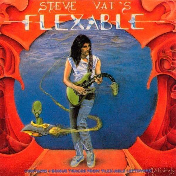 希少盤Steve Vai / Flex-Able Leftovers 10インチ Flex-Able Leftovers
