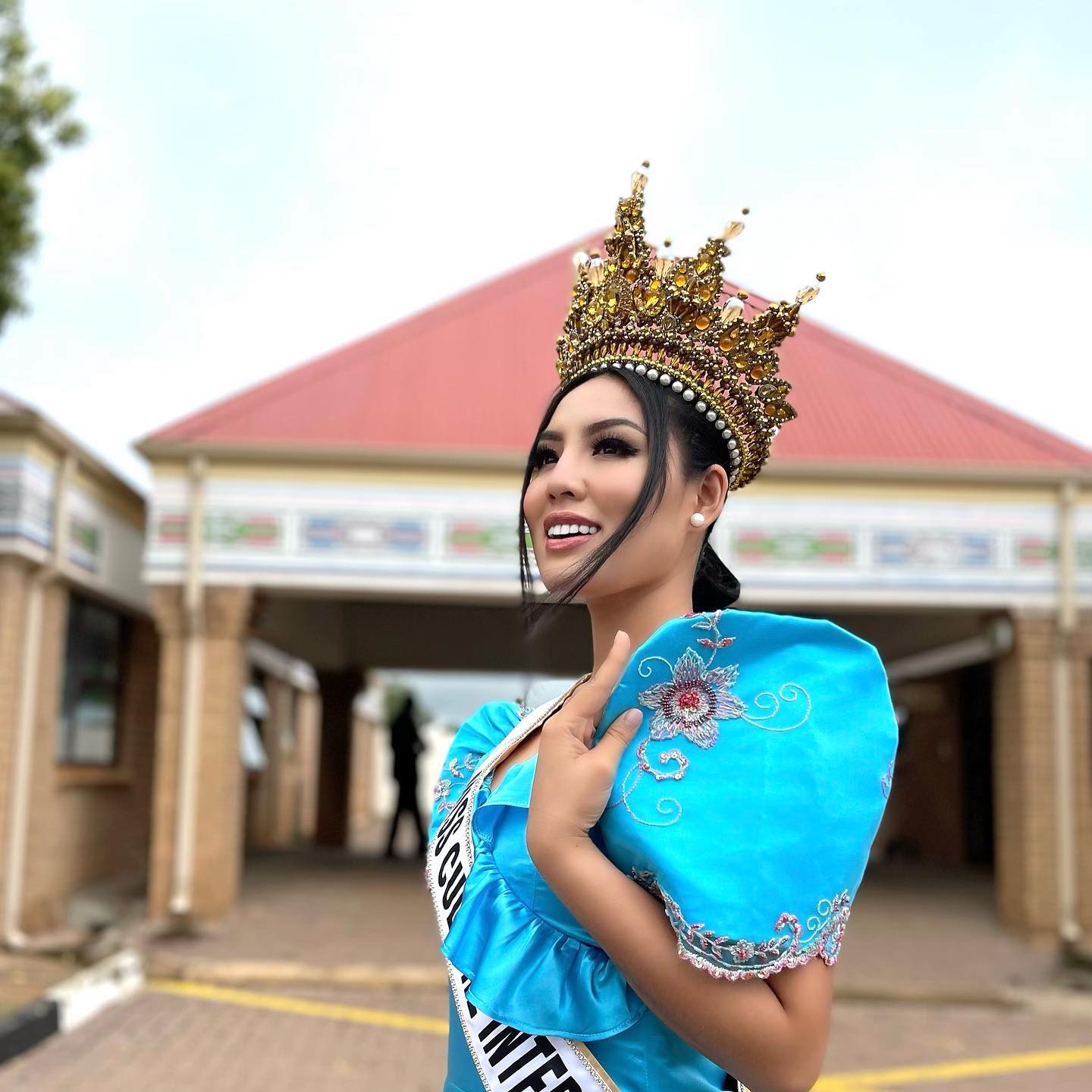 Samela Aubrey Menda Godin Miss Culture International 2021