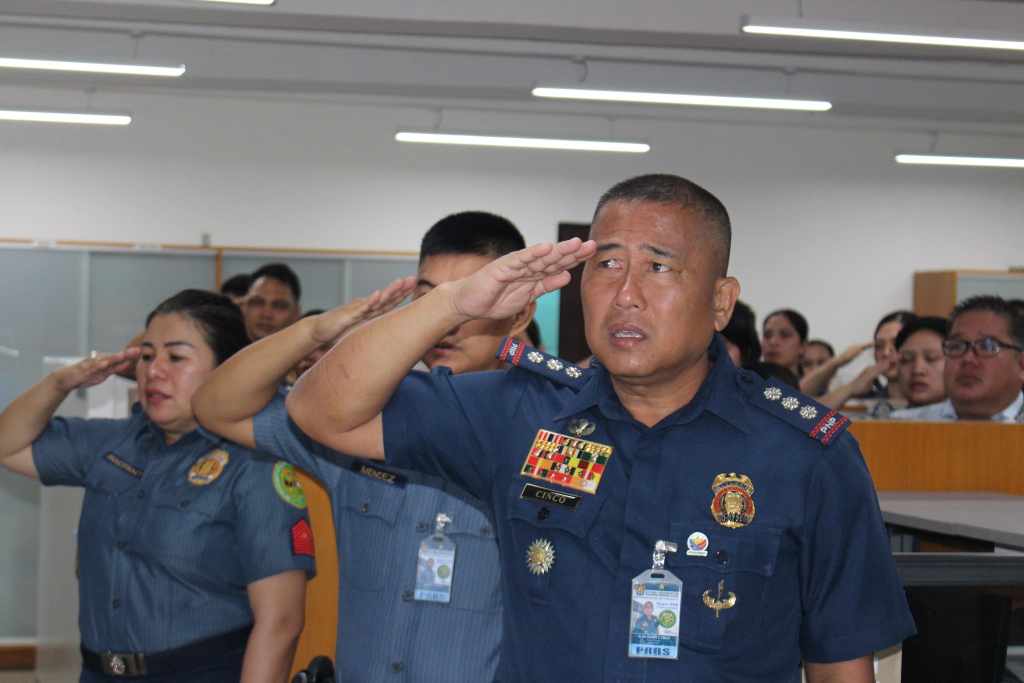 This Service led by PBGEN DINDO R REYES, Director, PRBS has virtually ...