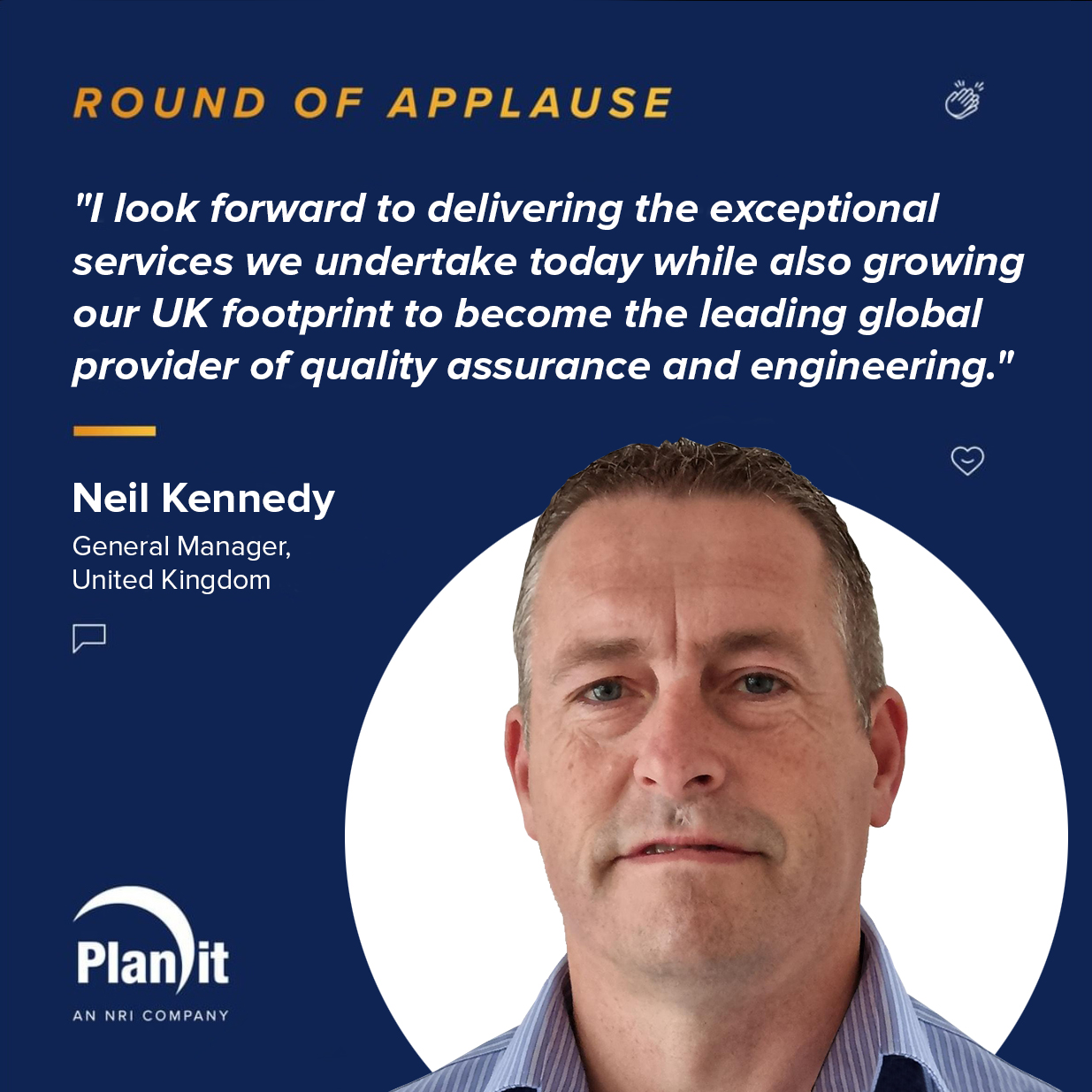 Planit Testing - Congratulations to Neil Kennedy for being... | Facebook