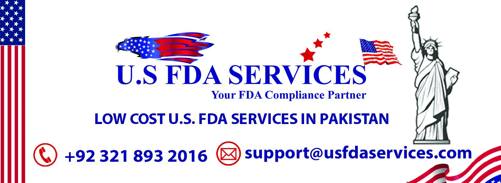 U.S FDA Services in Pakistan
