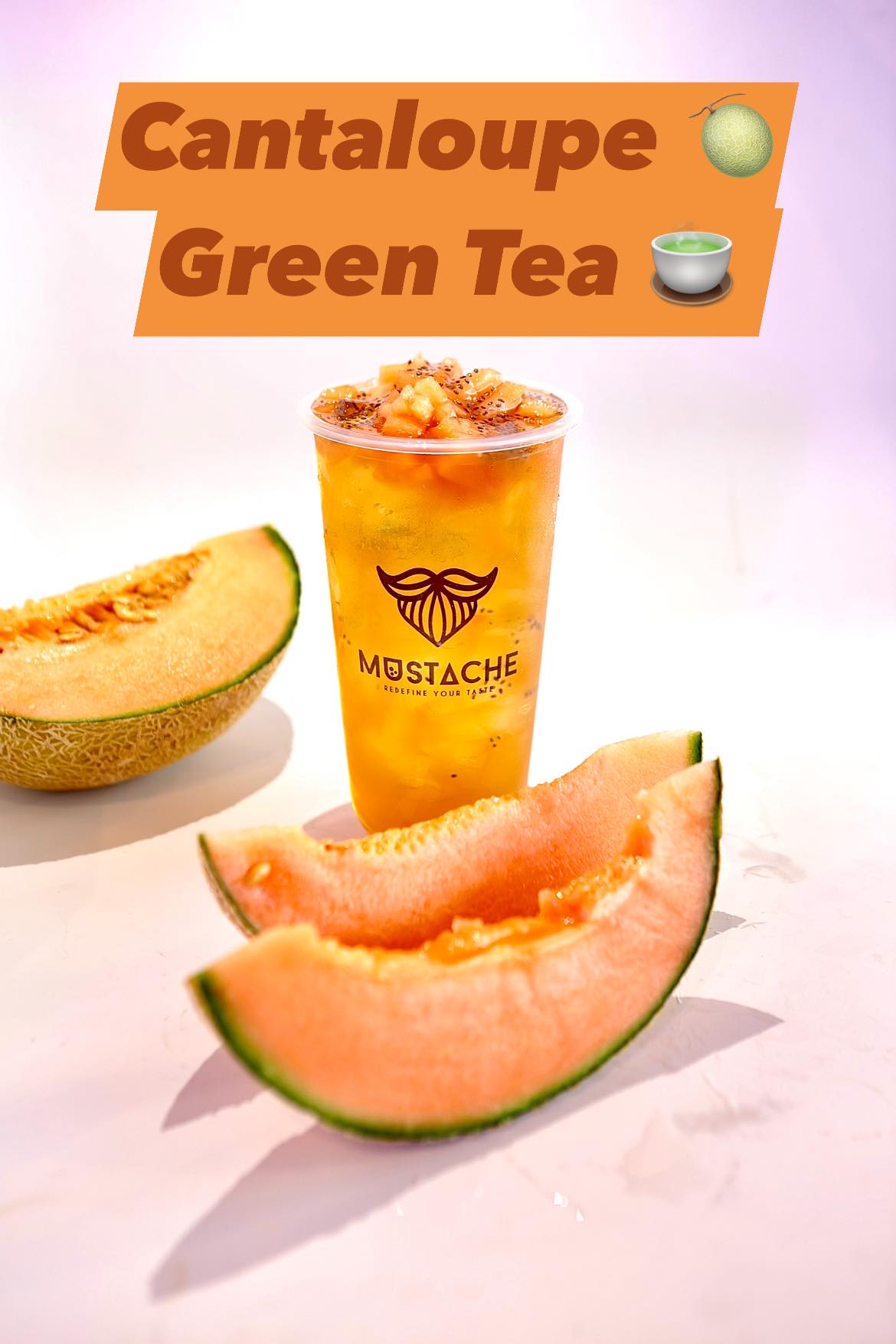 ☀️🍈 NEW SUMMER DRINK ALERT! 🍈☀️ 🍈🌿🍵... - Mustache Milk Tea