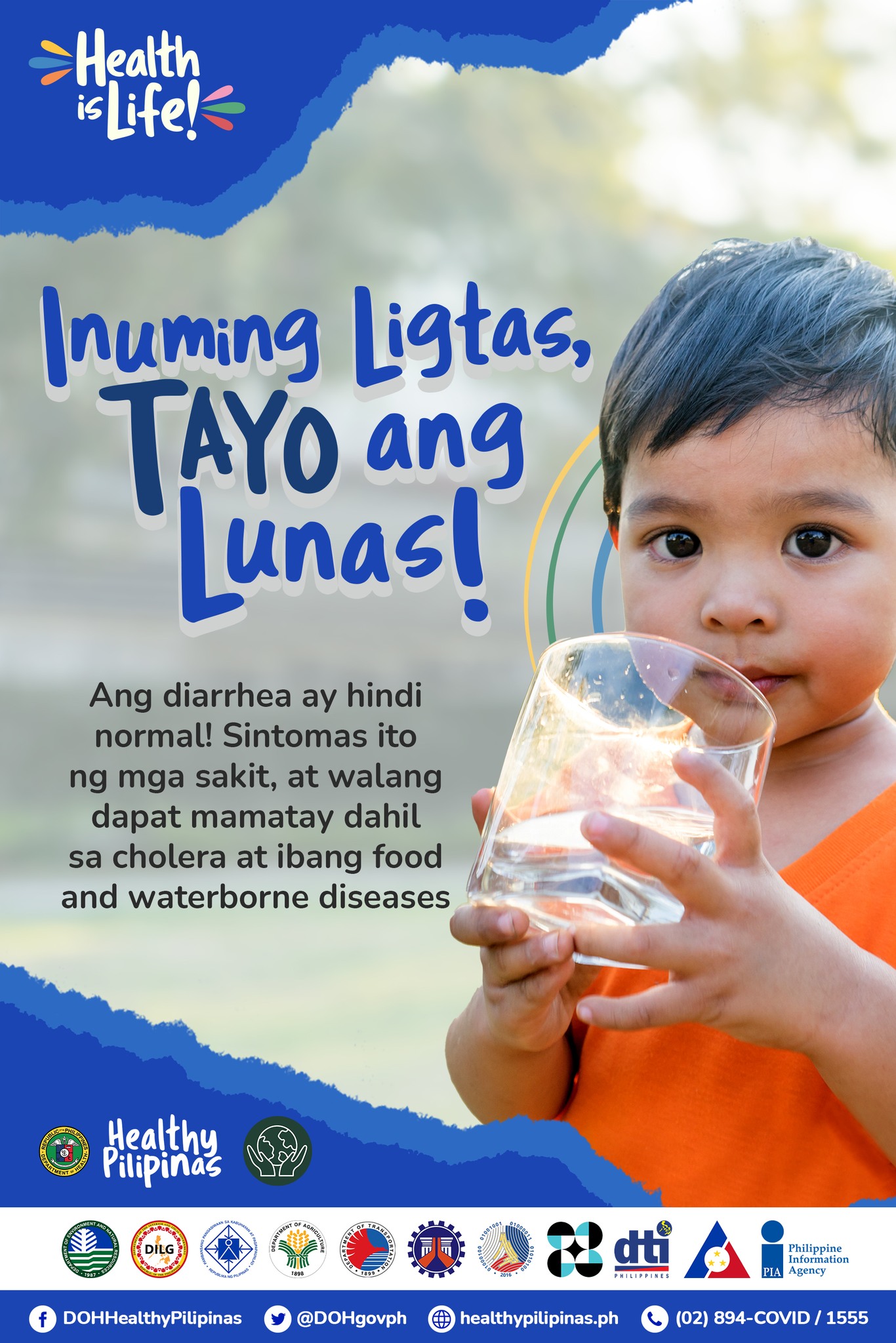 TAYO ang lunas para masiguradong inuming tubig ay ligtas! Tandaan na ...