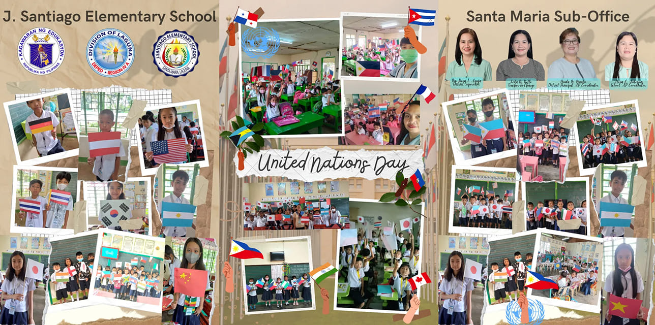 𝗛𝗔𝗣𝗣𝗬 𝗨𝗡𝗜𝗧𝗘𝗗 𝗡𝗔𝗧𝗜𝗢𝗡𝗦... - DepEd Tayo J.Santiago ES-Laguna
